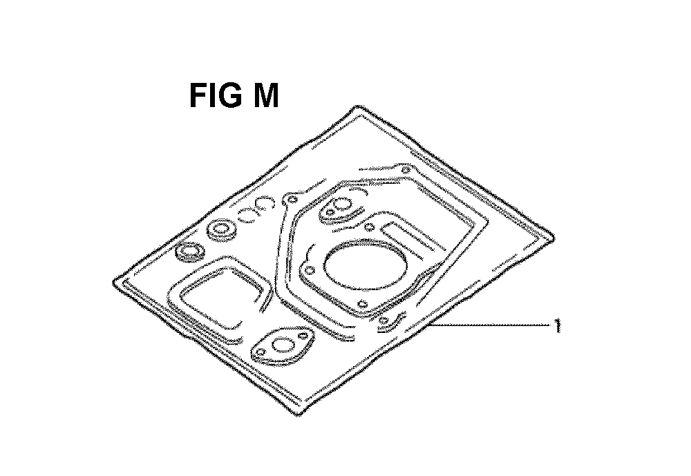 Fig-7 Diagram and Parts List for GXV340K2 Type DP23 Honda Engine