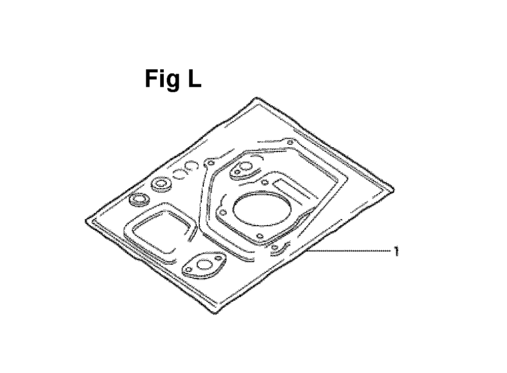 Fig-9 Diagram and Parts List for GXV140 Type N2C Honda Engine