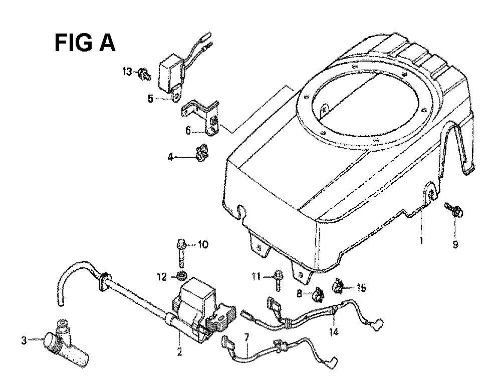 Fig-3 Diagram and Parts List for GXV160 Type N5 Honda Engine