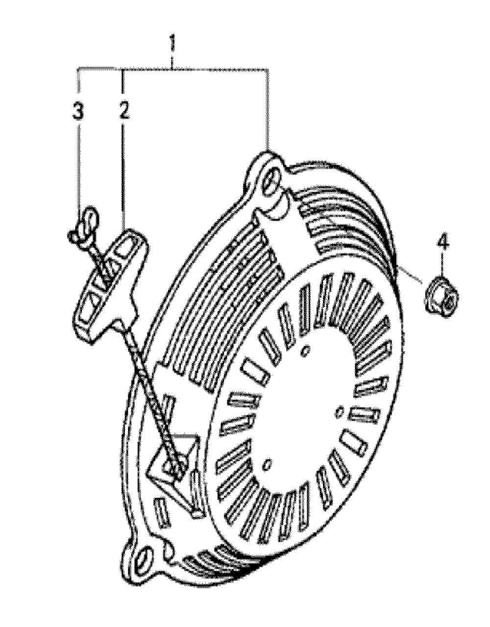 Fig-0 Diagram and Parts List for GS190A Type QBE5 Honda Engine