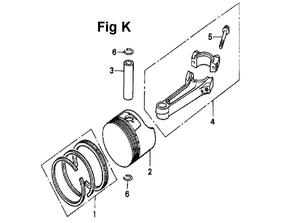 Fig-13 Diagram and Parts List for GXV140 Type N1S Honda Engine