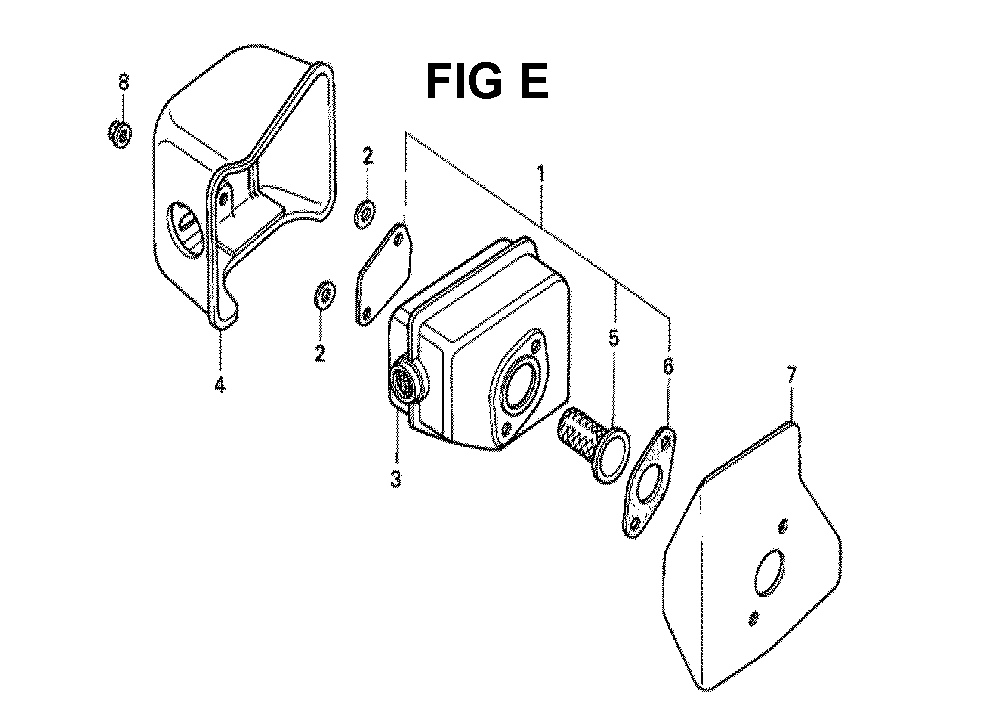 Fig-2 Diagram and Parts List for GXV160H2 Type A1SA Honda Engine