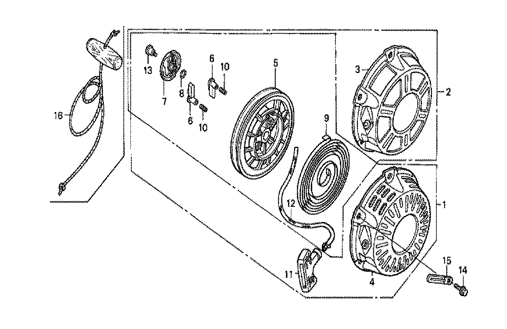 Fig-0 Diagram and Parts List for GX160K1 (VMS7)(86-9099999) Honda Engine