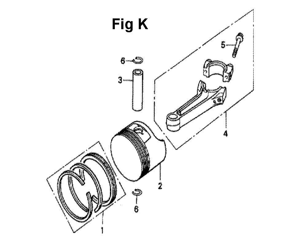 Fig-12 Diagram and Parts List for GXV140 Type A2 Honda Engine