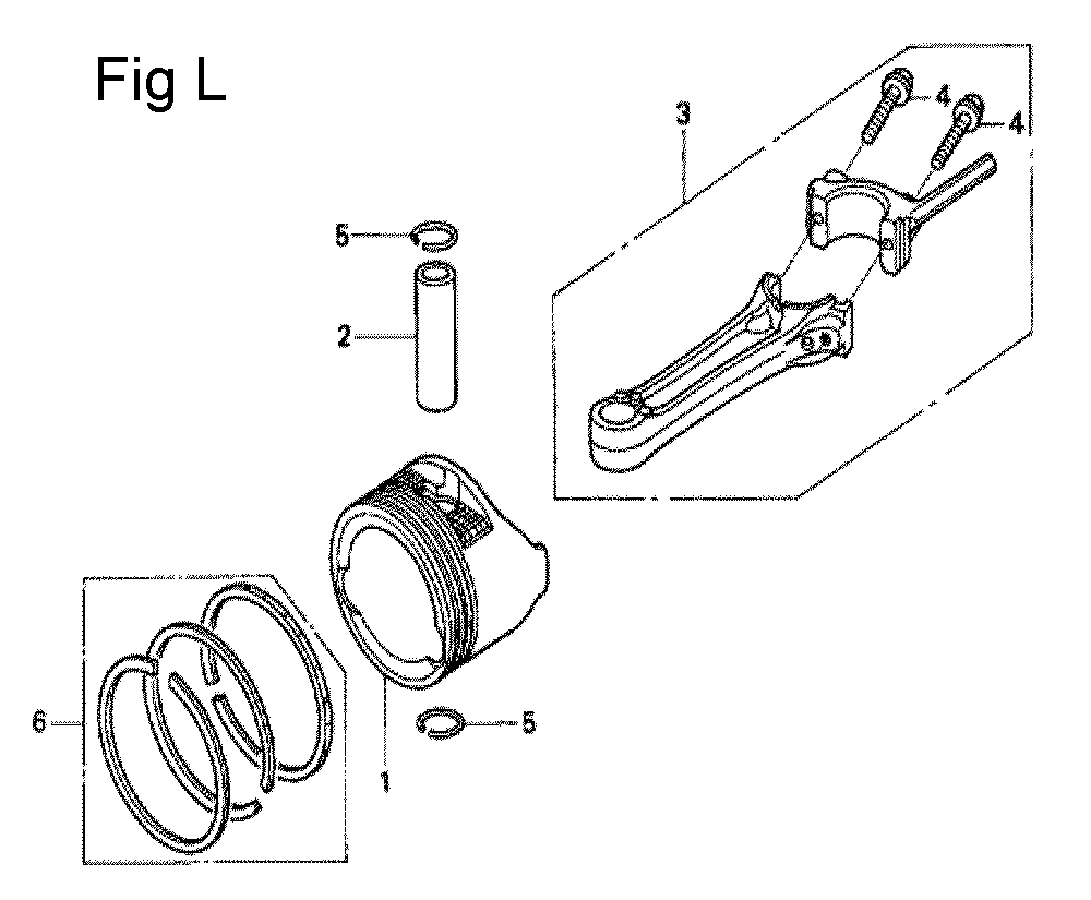 Fig-12 Diagram and Parts List for GCV160A Type A1A Honda Engine
