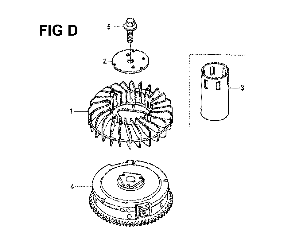 Fig-3 Diagram and Parts List for GXV530 Type QXU4A Honda Engine