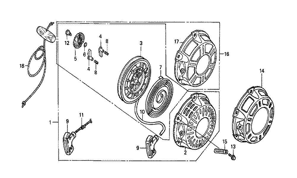 Fig-0 Diagram and Parts List for GX160K1 (QXE8)(20-8669999) Honda Engine