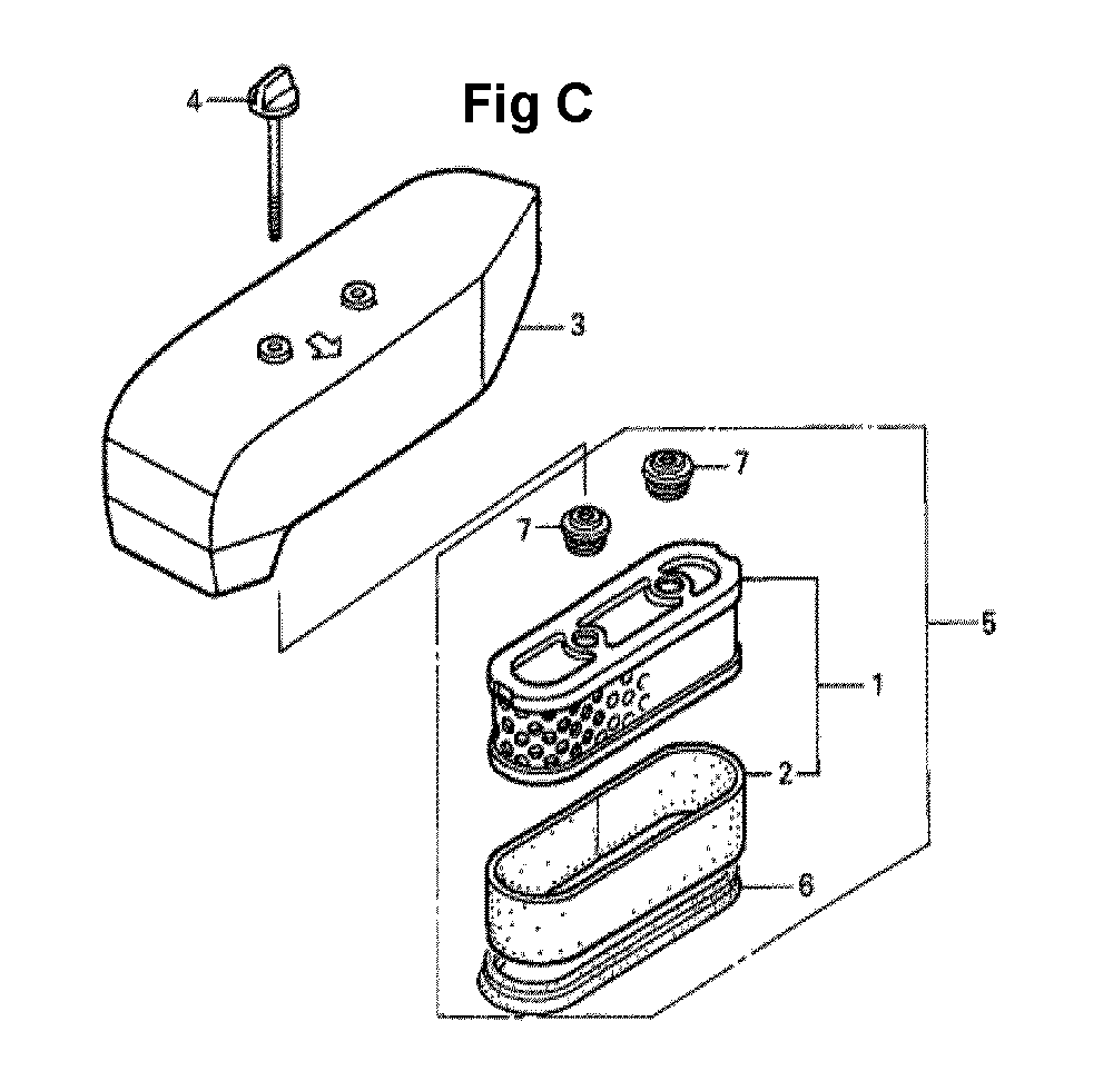 Fig-4 Diagram and Parts List for GXV160K1 Type A1AS Honda Engine