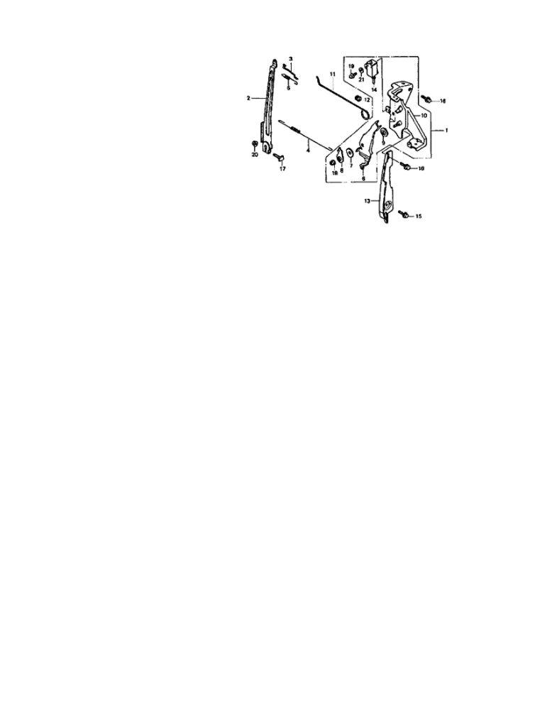 Control Diagram and Parts List for GCV-160-AQHA2  Honda Engine