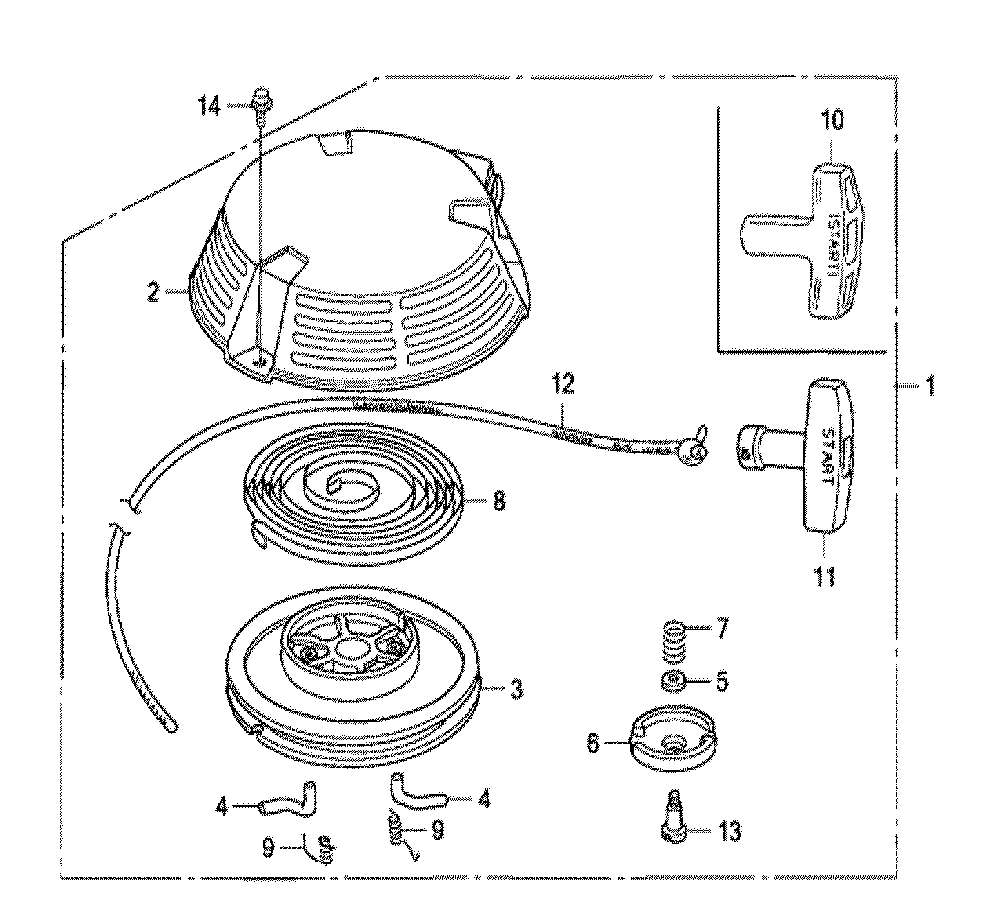 Fig-0 Diagram and Parts List for GXV160UH2 Type N15 Honda Engine