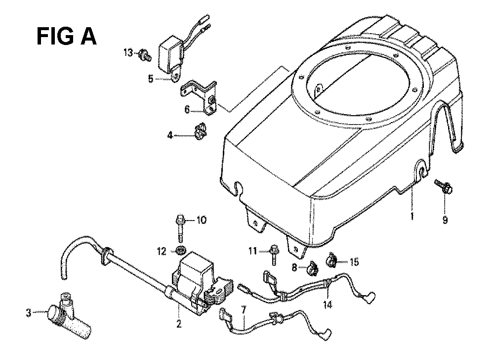 Fig-9 Diagram and Parts List for GXV160 Type P Honda Engine