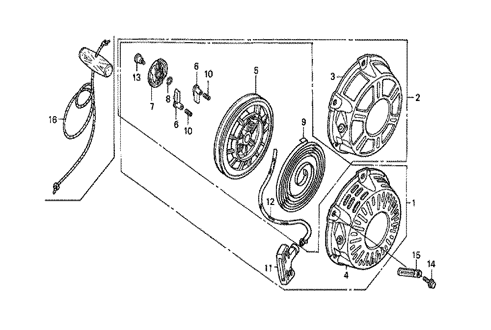 Fig-0 Diagram and Parts List for GX160K1 (WME2)(86-9099999) Honda Engine