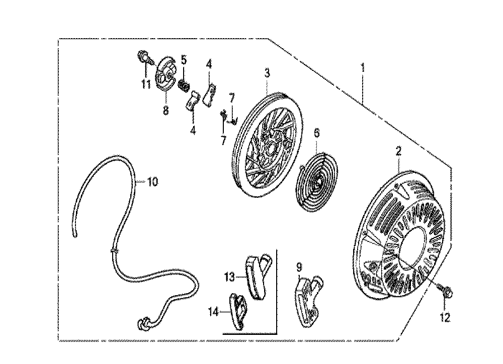 Fig-0 Diagram and Parts List for GX270U Type SME6 Honda Engine