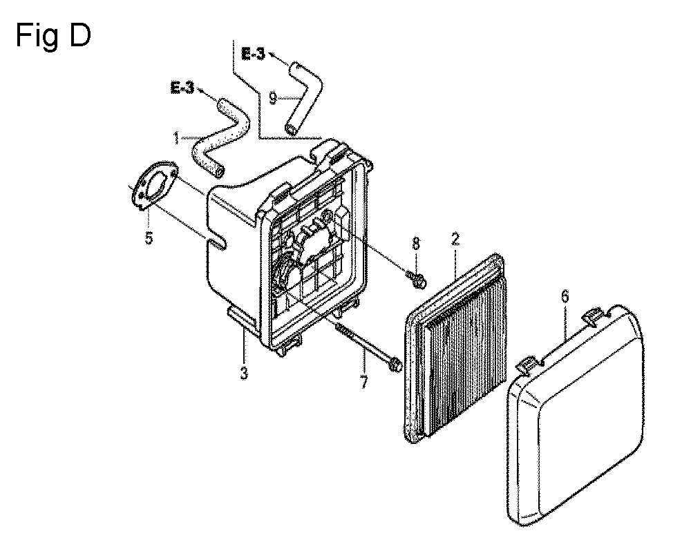 Fig-4 Diagram and Parts List for GCV160LA0 Type A1A Honda Engine