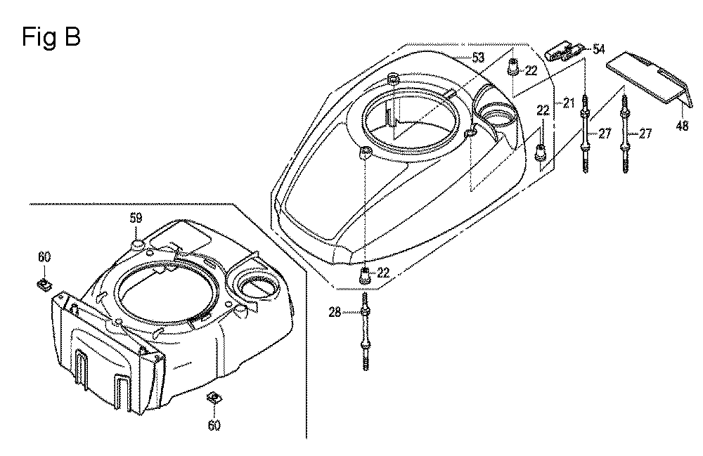 Fig-2 Diagram and Parts List for GCV160LE Type N7A1A Honda Engine