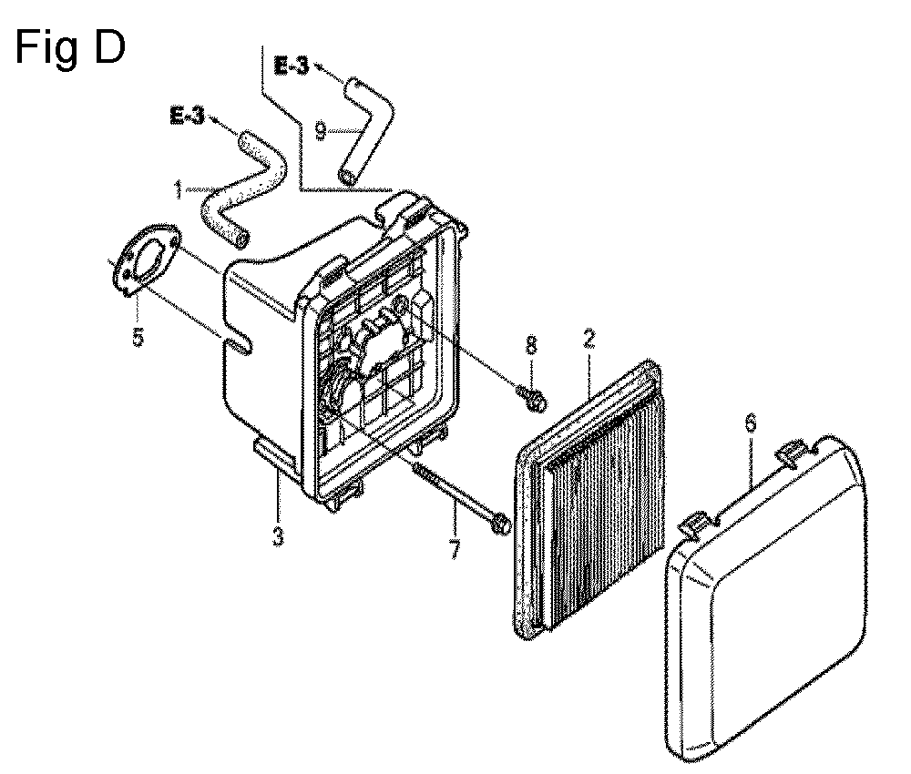 Fig-4 Diagram and Parts List for GCV160A Type S3A2 Honda Engine