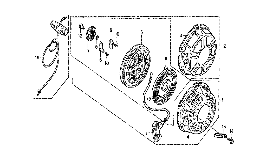 Fig-0 Diagram and Parts List for GX160K1 (QWX2)(86-9099999) Honda Engine