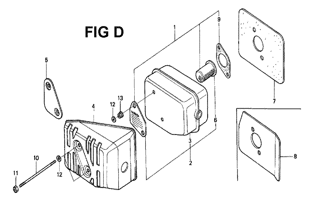 Fig-2 Diagram and Parts List for GXV120 Type SFS Honda Engine
