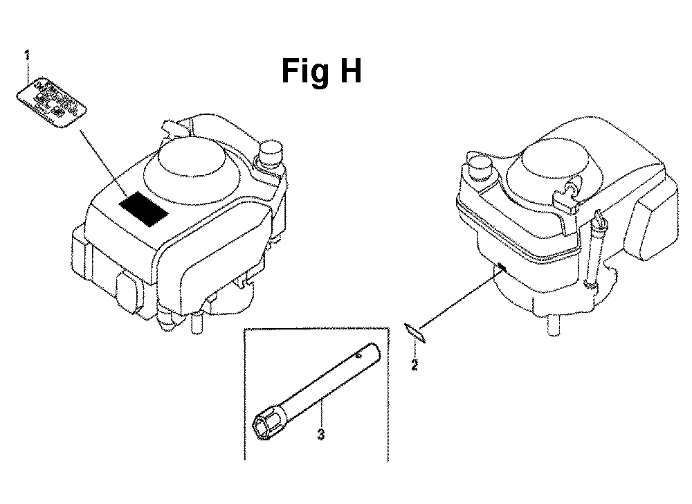 Fig-2 Diagram and Parts List for GXV160A1 Type T1AH Honda Engine