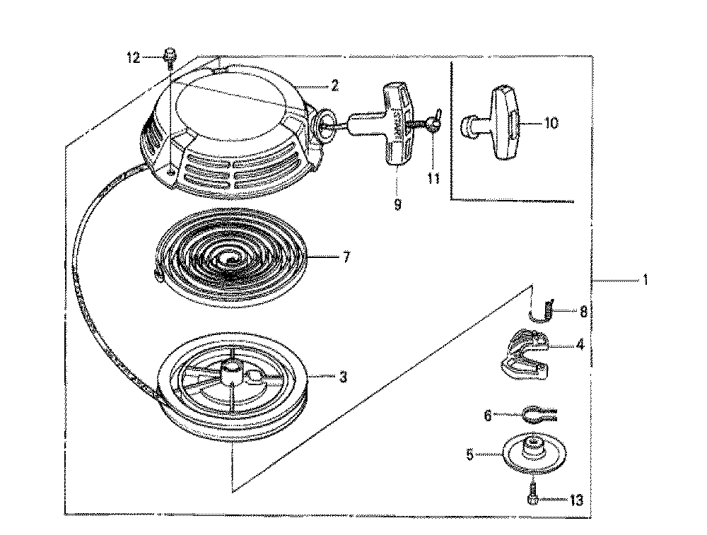 Fig-0 Diagram and Parts List for GXV120 Type N1B Honda Engine