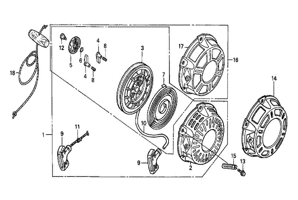 Fig-0 Diagram and Parts List for GX160K1 ARC6-Seri-20-8669999 Honda Engine