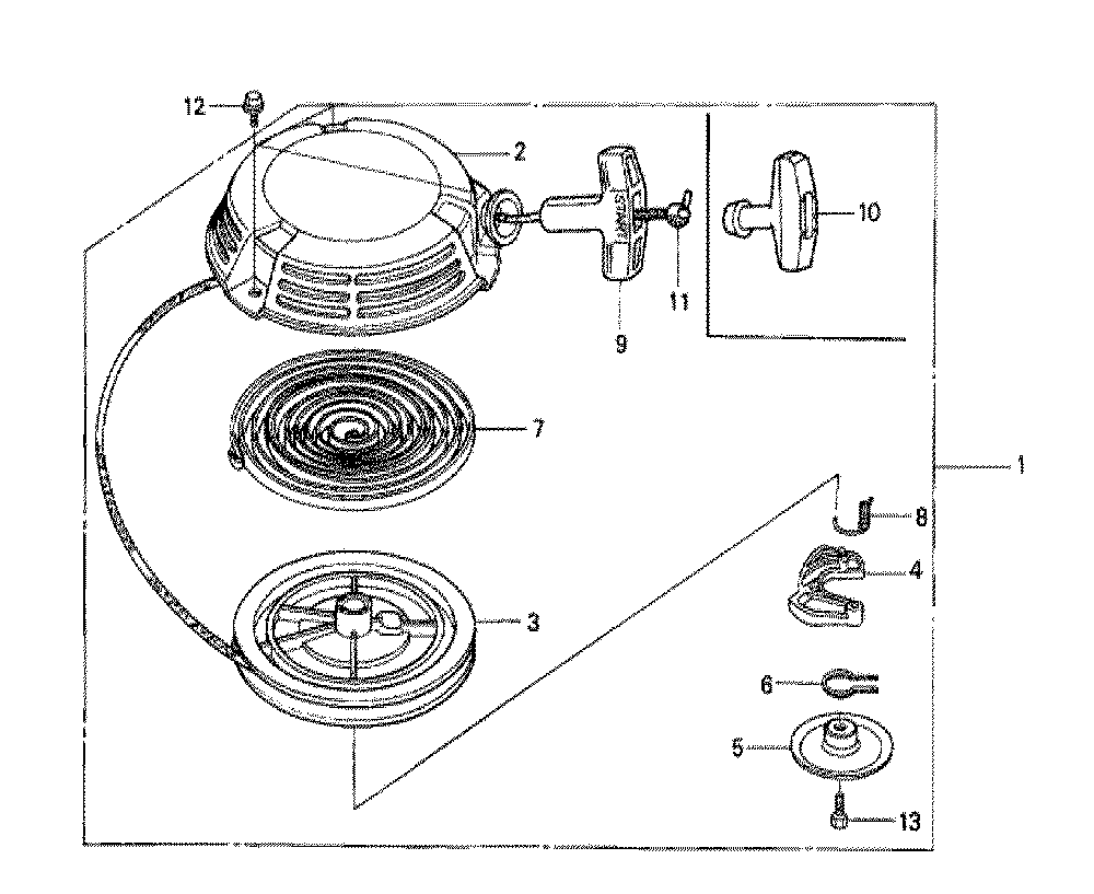 Fig-0 Diagram and Parts List for GXV120 Type PFTH Honda Engine