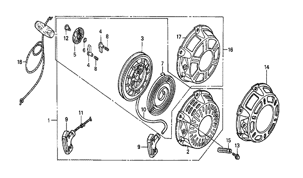 Fig-0 Diagram and Parts List for GX160K1 (VED1)(20-8669999) Honda Engine
