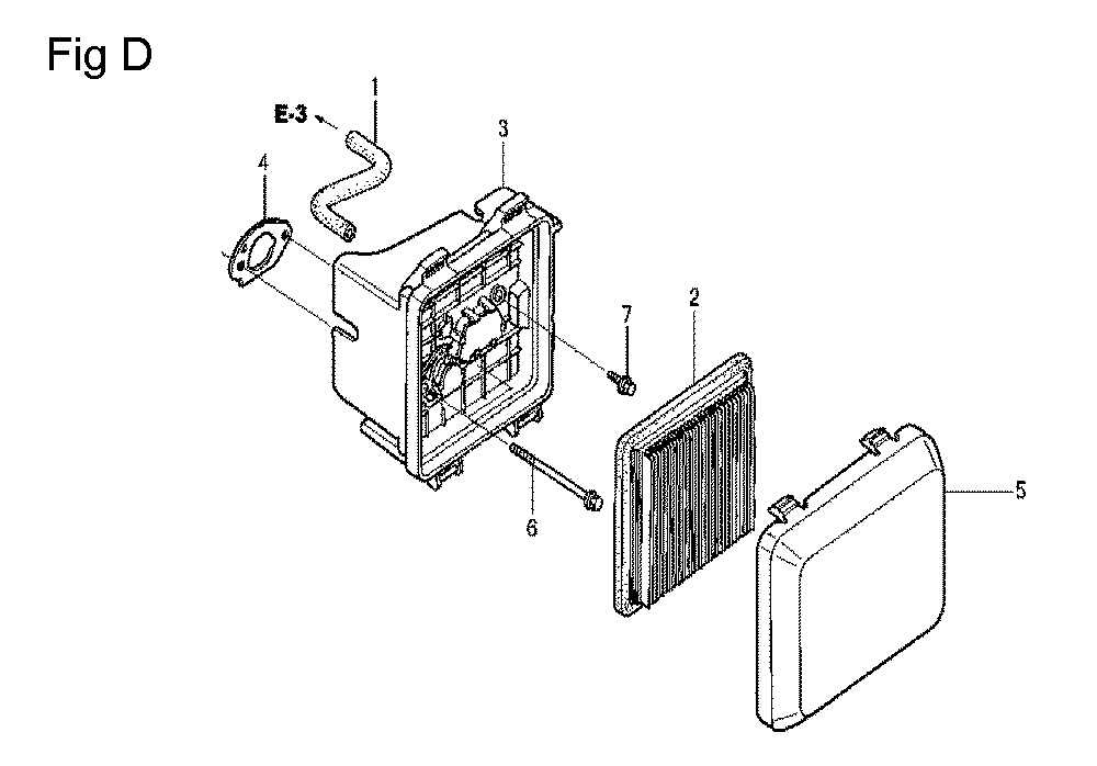 Fig-4 Diagram and Parts List for GCV160LA Type N5MF Honda Engine