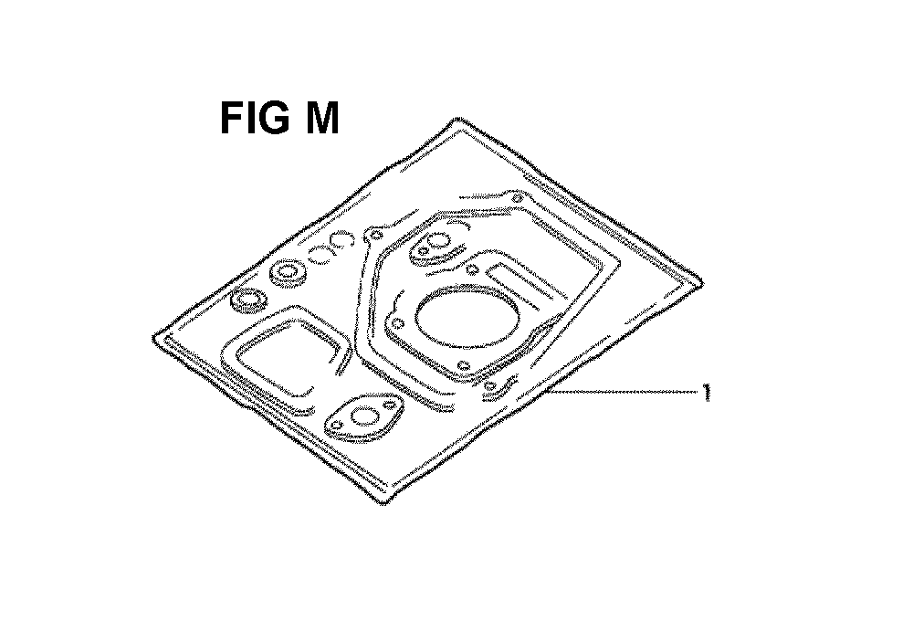 Fig-12 Diagram and Parts List for GXV140 Type N21 Honda Engine