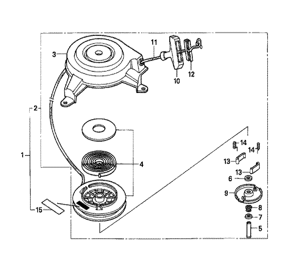 Fig-0 Diagram and Parts List for GXV160UA1 Type N1AH Honda Engine