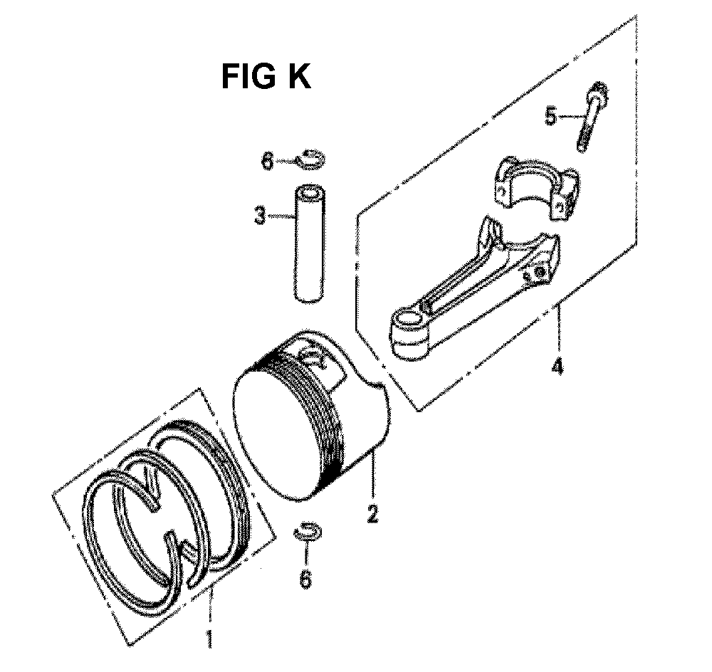 Fig-7 Diagram and Parts List for GXV140 Type A11 Honda Engine