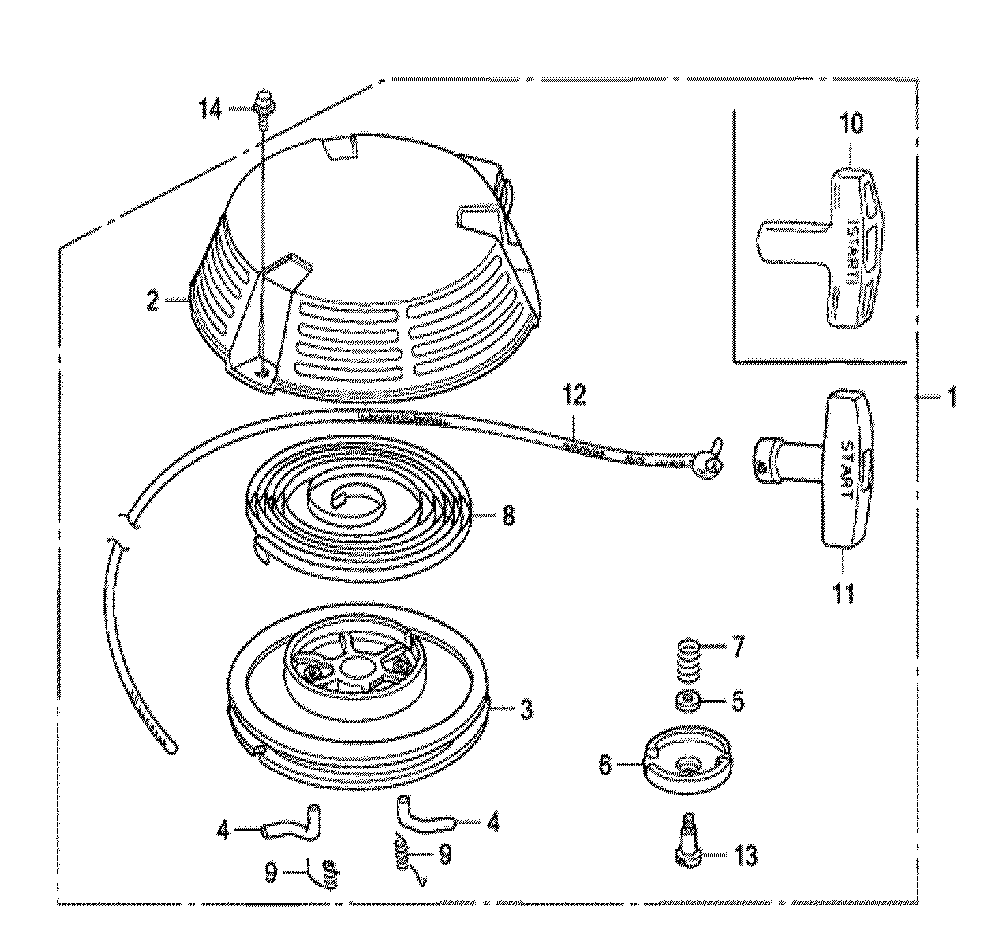 Fig-0 Diagram and Parts List for GXV160UH2 Type N1AH Honda Engine