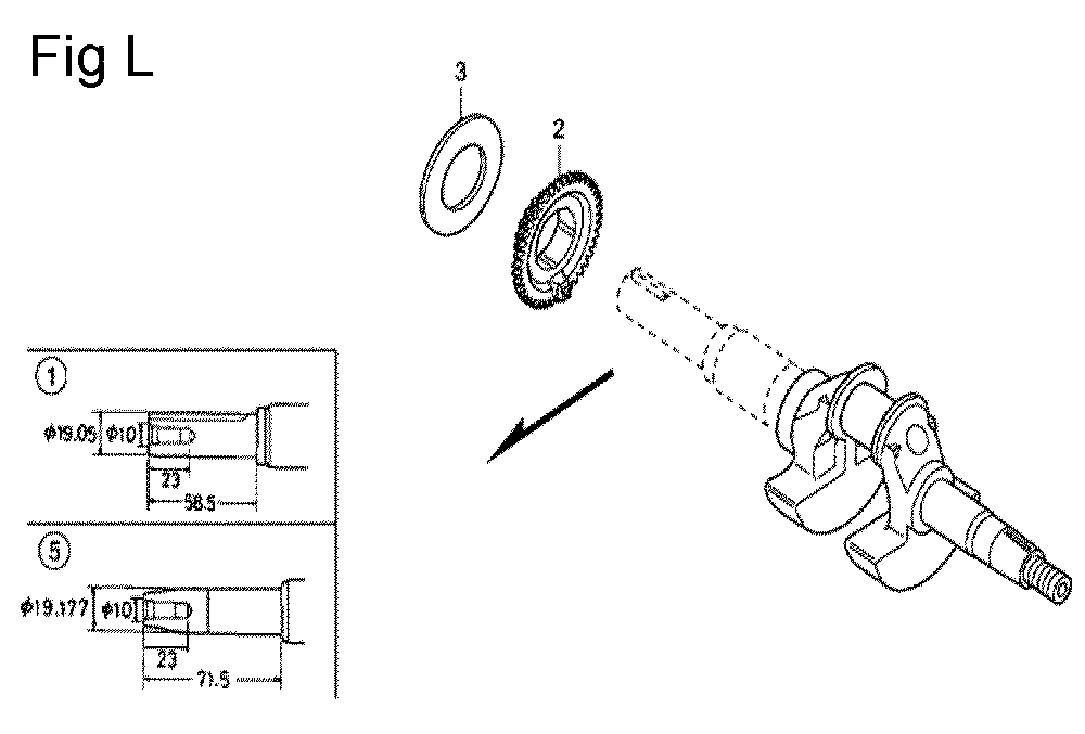Fig-12 Diagram and Parts List for GC160A Type QHEA Honda Engine