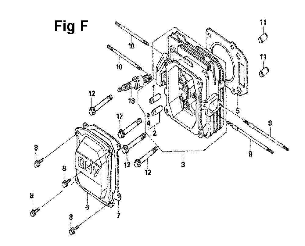 Fig-4 Diagram and Parts List for GXV160A1 Type T1AH Honda Engine