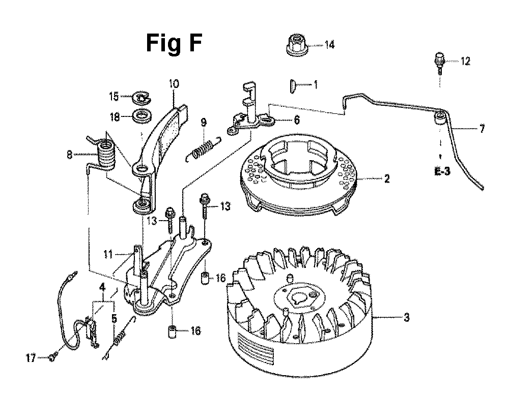 Fig-6 Diagram and Parts List for GXV160 Type A1L Honda Engine