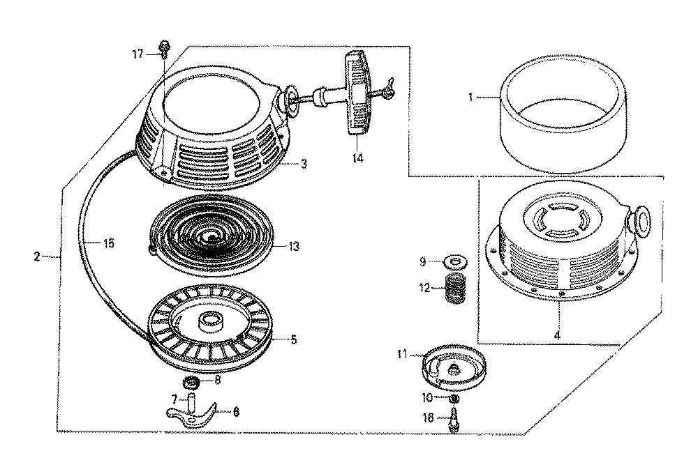 Fig-0 Diagram and Parts List for GXV270 Type DAP5 Honda Engine