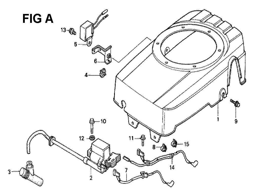 Fig-7 Diagram and Parts List for GXV160 Type N1 Honda Engine