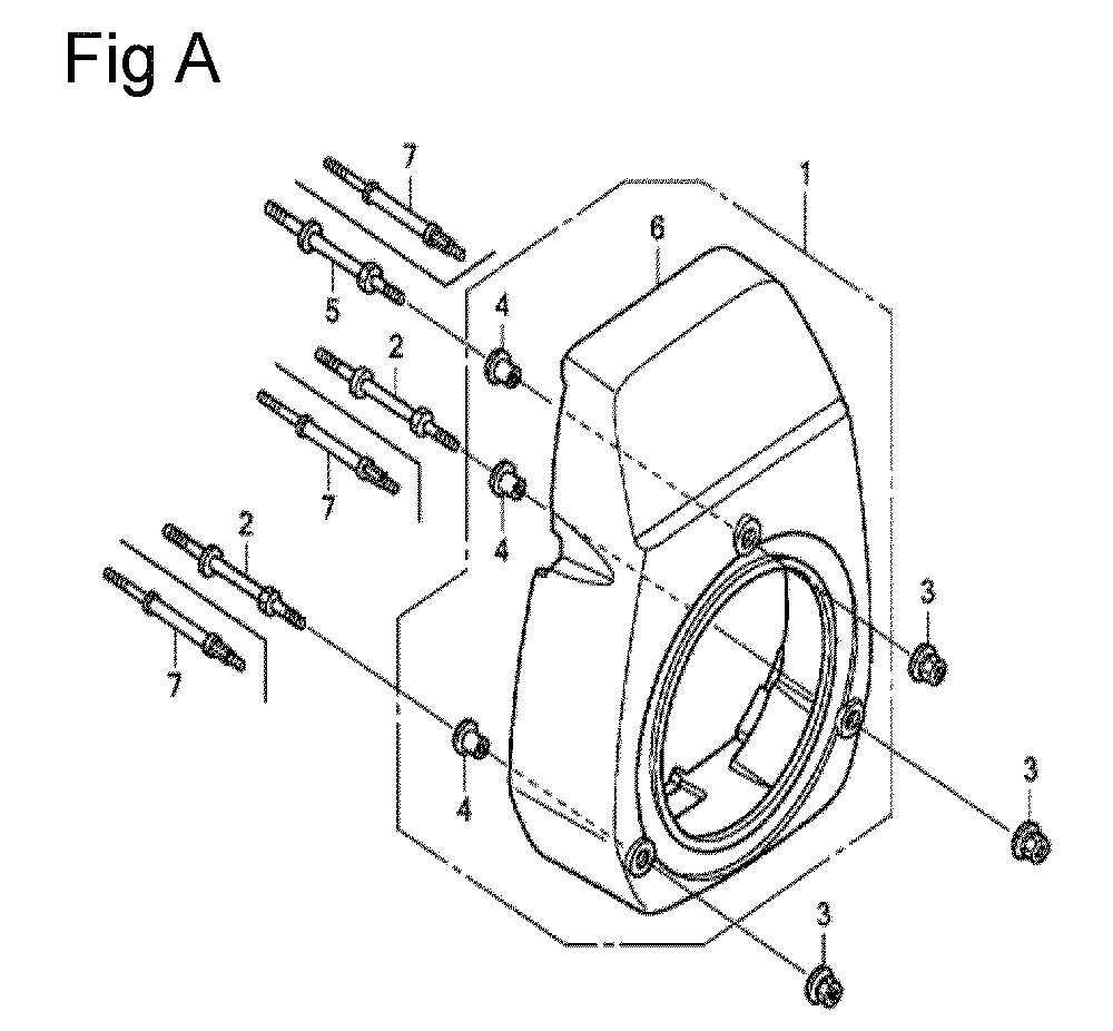 Fig-1 Diagram and Parts List for GC160 Type QHP7 Honda Engine