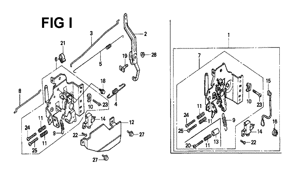 Fig-8 Diagram and Parts List for GXV160 Type SFS Honda Engine