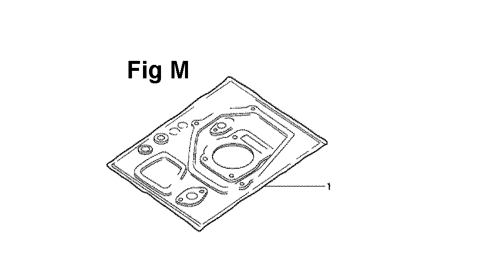 Fig-7 Diagram and Parts List for GXV120 Type S Honda Engine