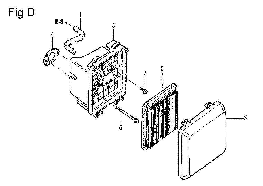 Fig-4 Diagram and Parts List for GCV160LA Type A2R Honda Engine