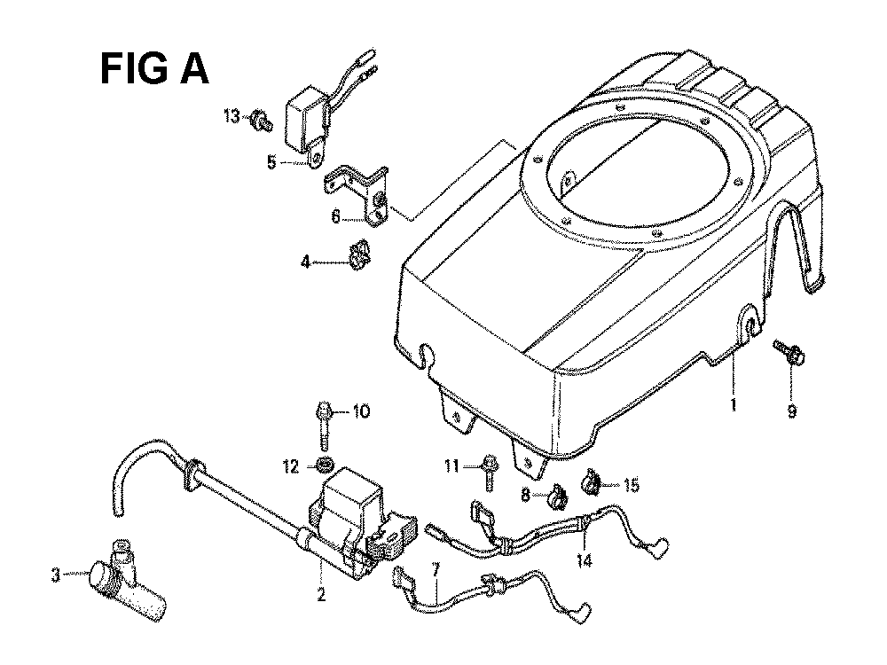 Fig-11 Diagram and Parts List for GXV160 Type N1C Honda Engine