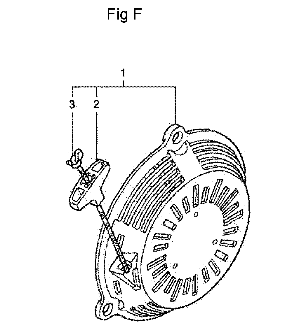 Fig-6 Diagram and Parts List for GC160LA Type QHA Honda Engine