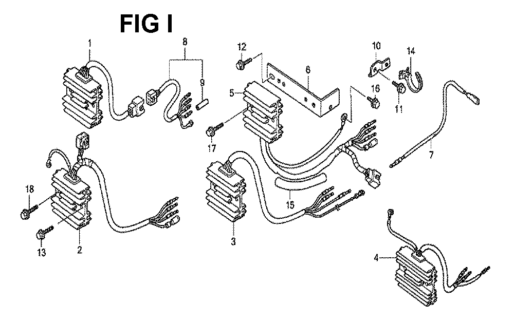Fig-2 Diagram and Parts List for GXV530 U3-1070150 Honda Engine