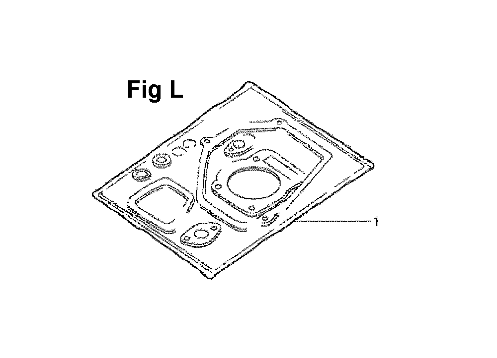 Fig-3 Diagram and Parts List for GXV140 Type MAD Honda Engine