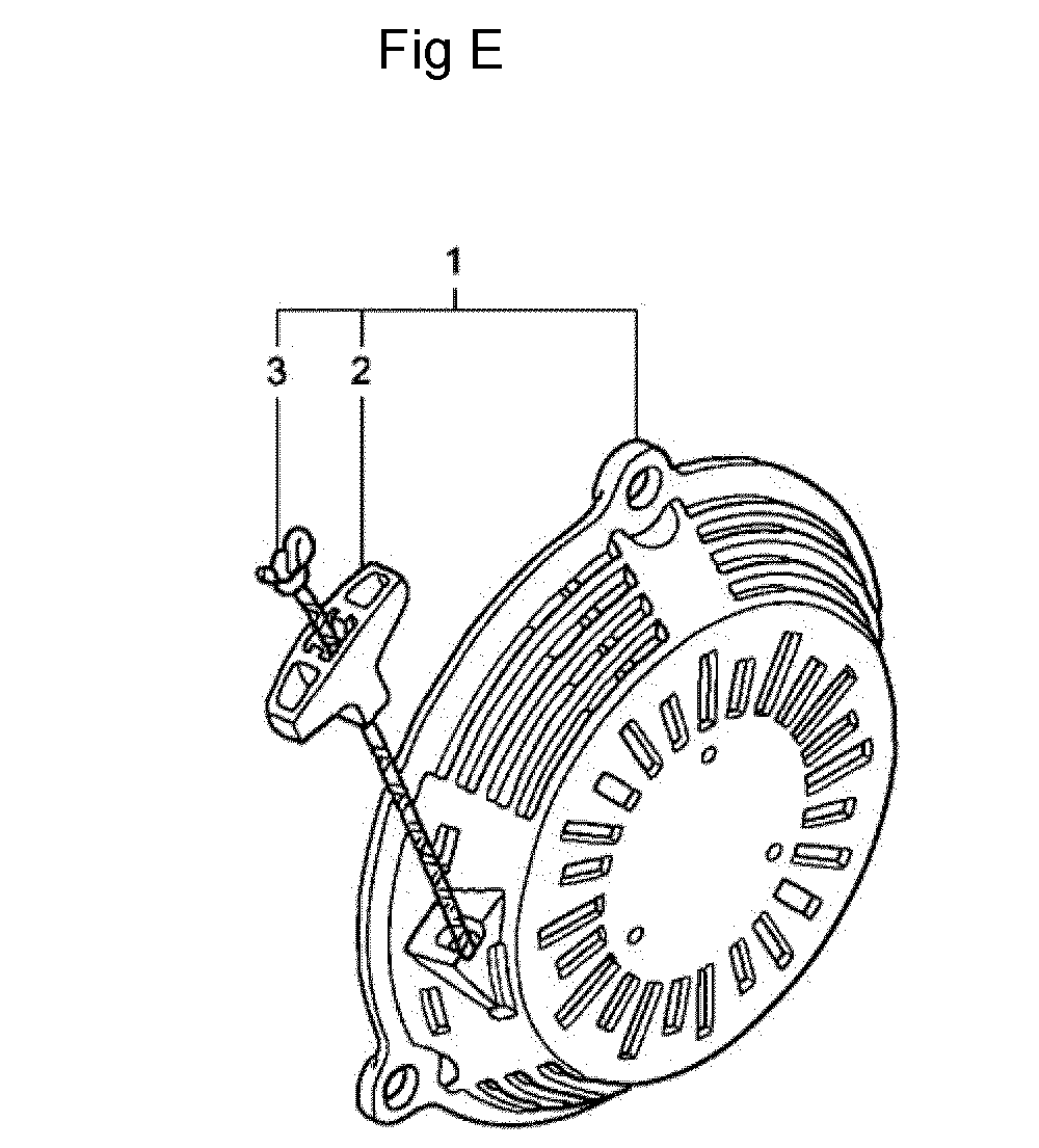 Fig-5 Diagram and Parts List for GC160LA Type VHA Honda Engine