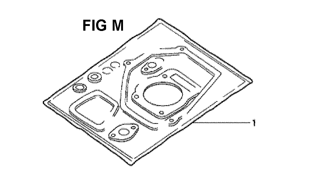 Fig-9 Diagram and Parts List for GXV160K1 Type N55 Honda Engine