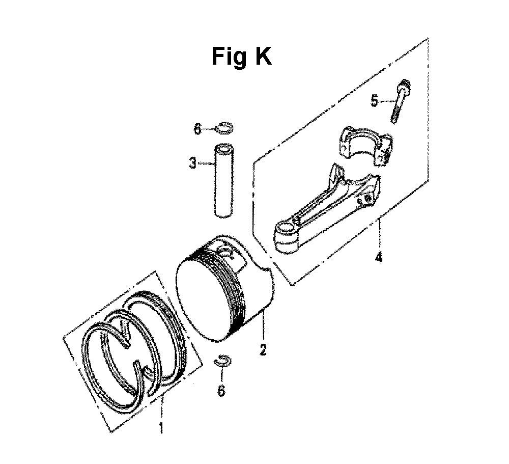 Fig-13 Diagram and Parts List for GXV140 Type A1YY Honda Engine