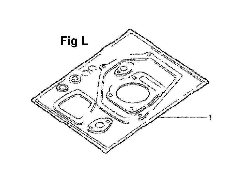 Fig-5 Diagram and Parts List for GXV160K1 Type N52 Honda Engine
