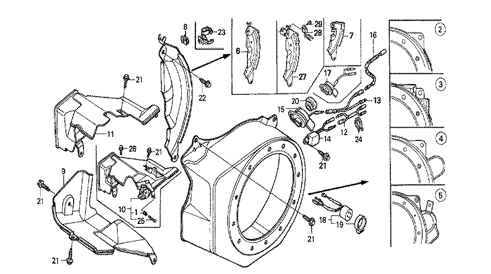 Fig-0 Diagram and Parts List for GX160K1 (SKM)(86-9099999) Honda Engine